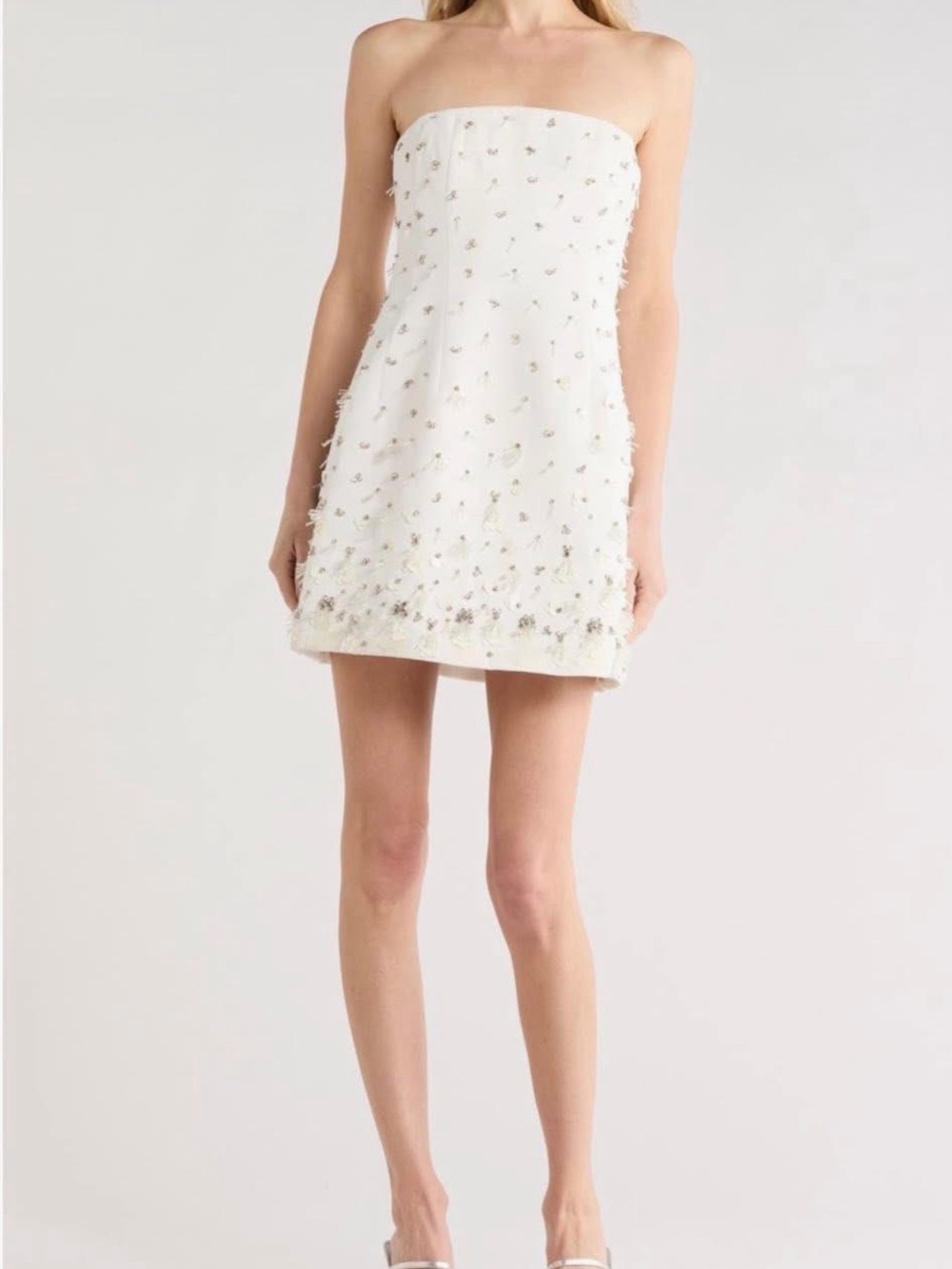 Simkhai Yasmin Strapless Bustier Minidress